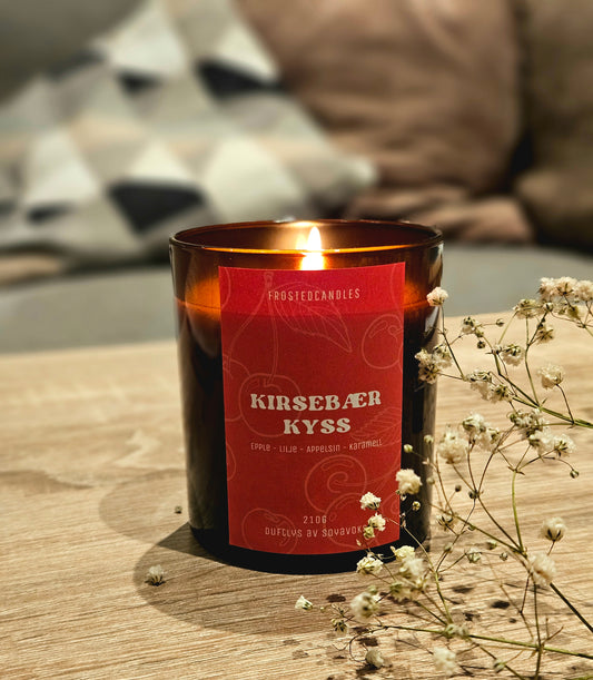 Duftlys - Kirsebær Kyss